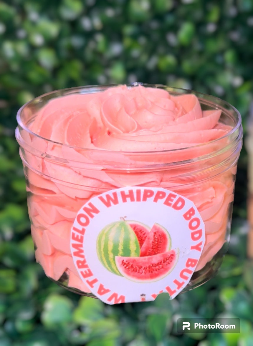 Watermelon whipped Shea body butter