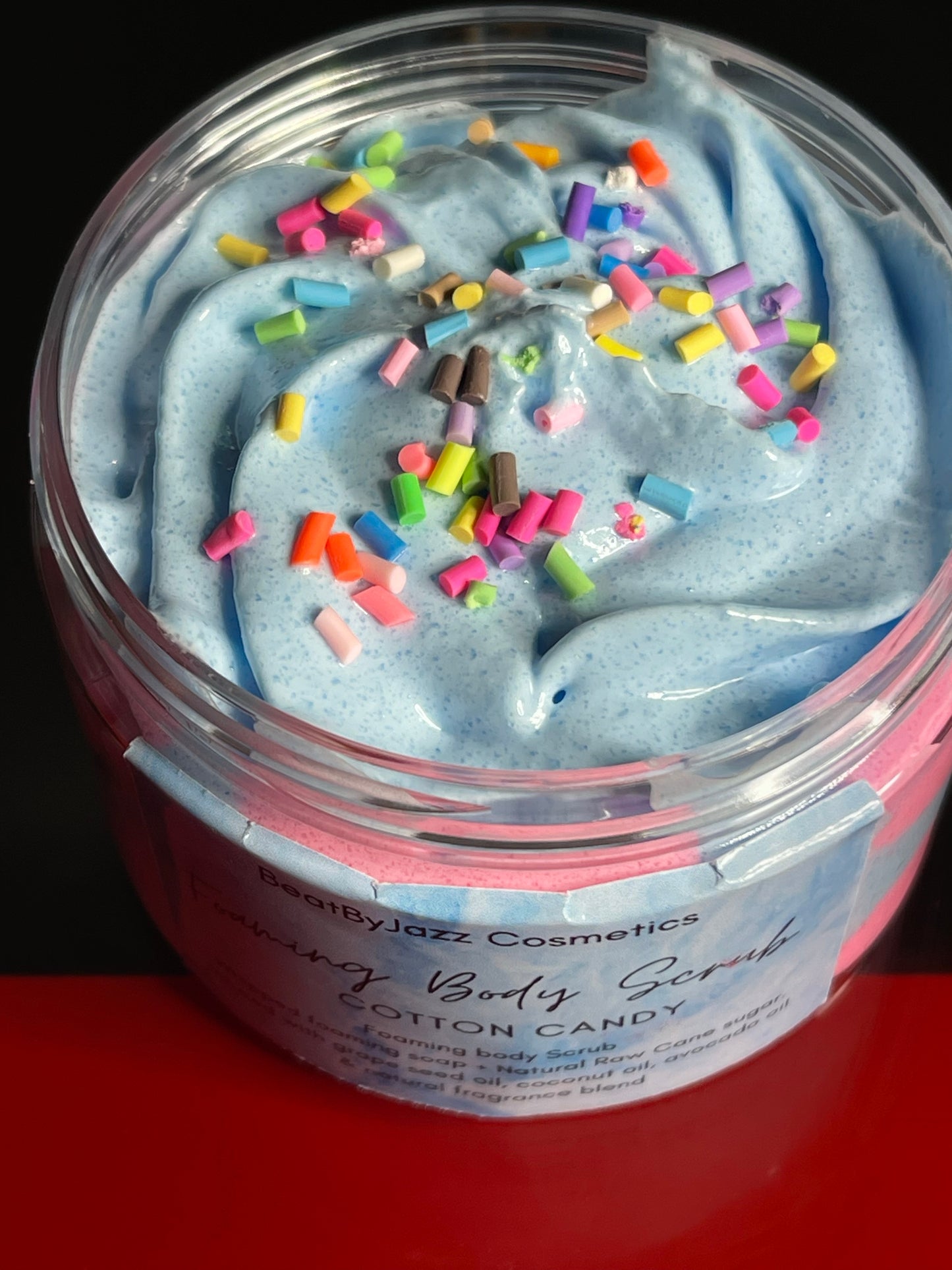 Cotton Candy Whipped Foaming Body Scrub