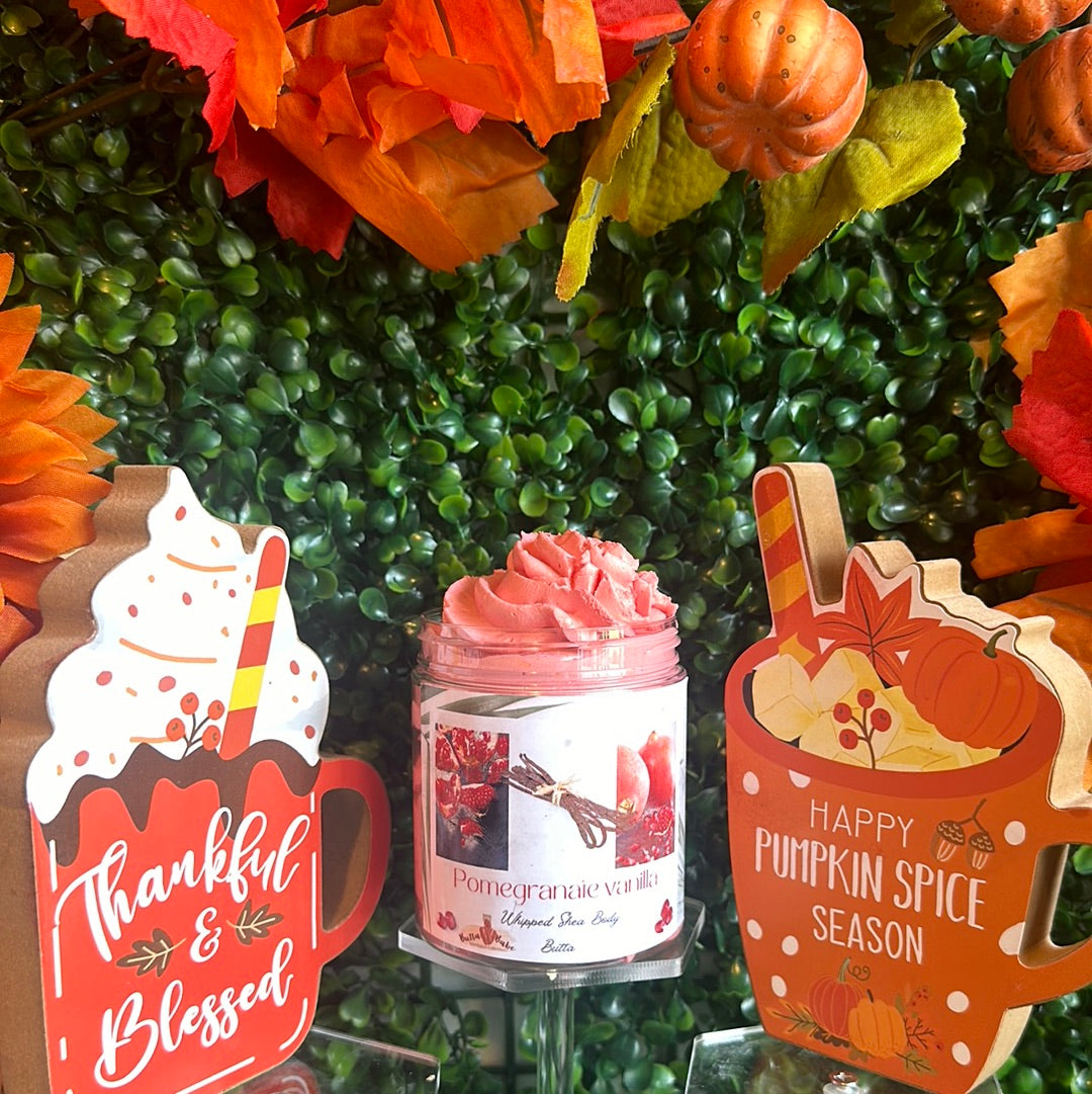 Pomegranate Vanilla Whipped Shea Body Butta