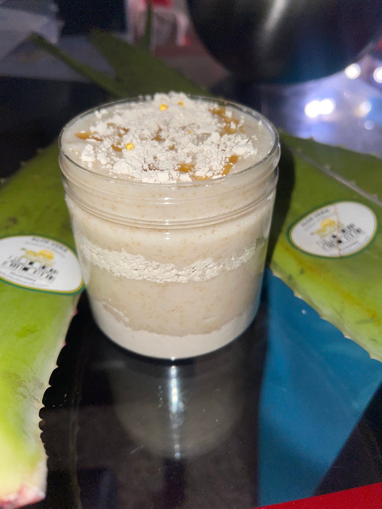 Oatmeal milk & Honey Foaming Body Scrub (Large)