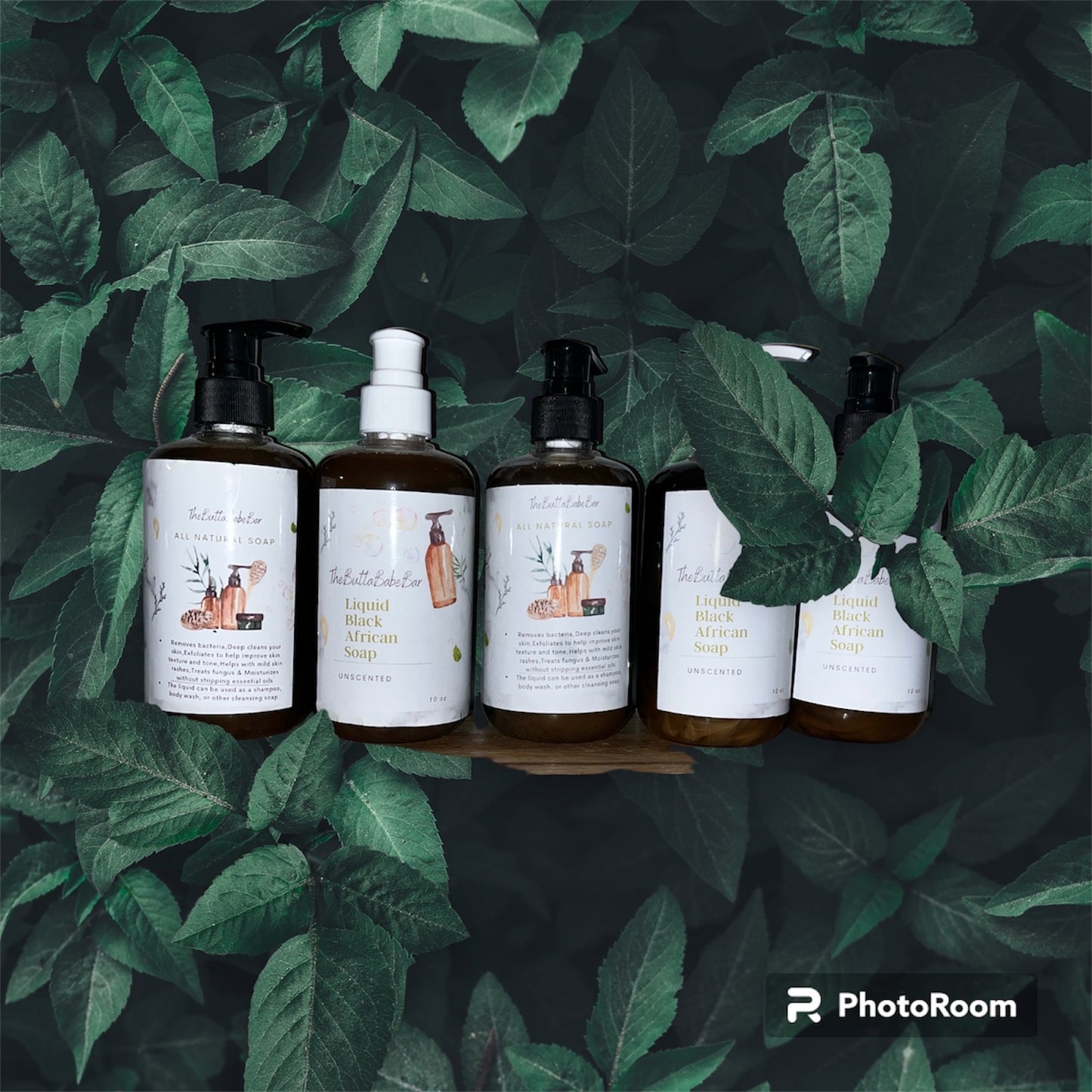 Liquid Black African Soap