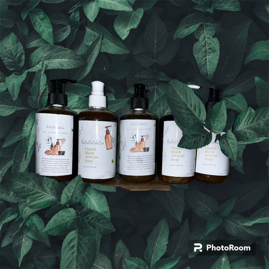 Liquid Black African Soap