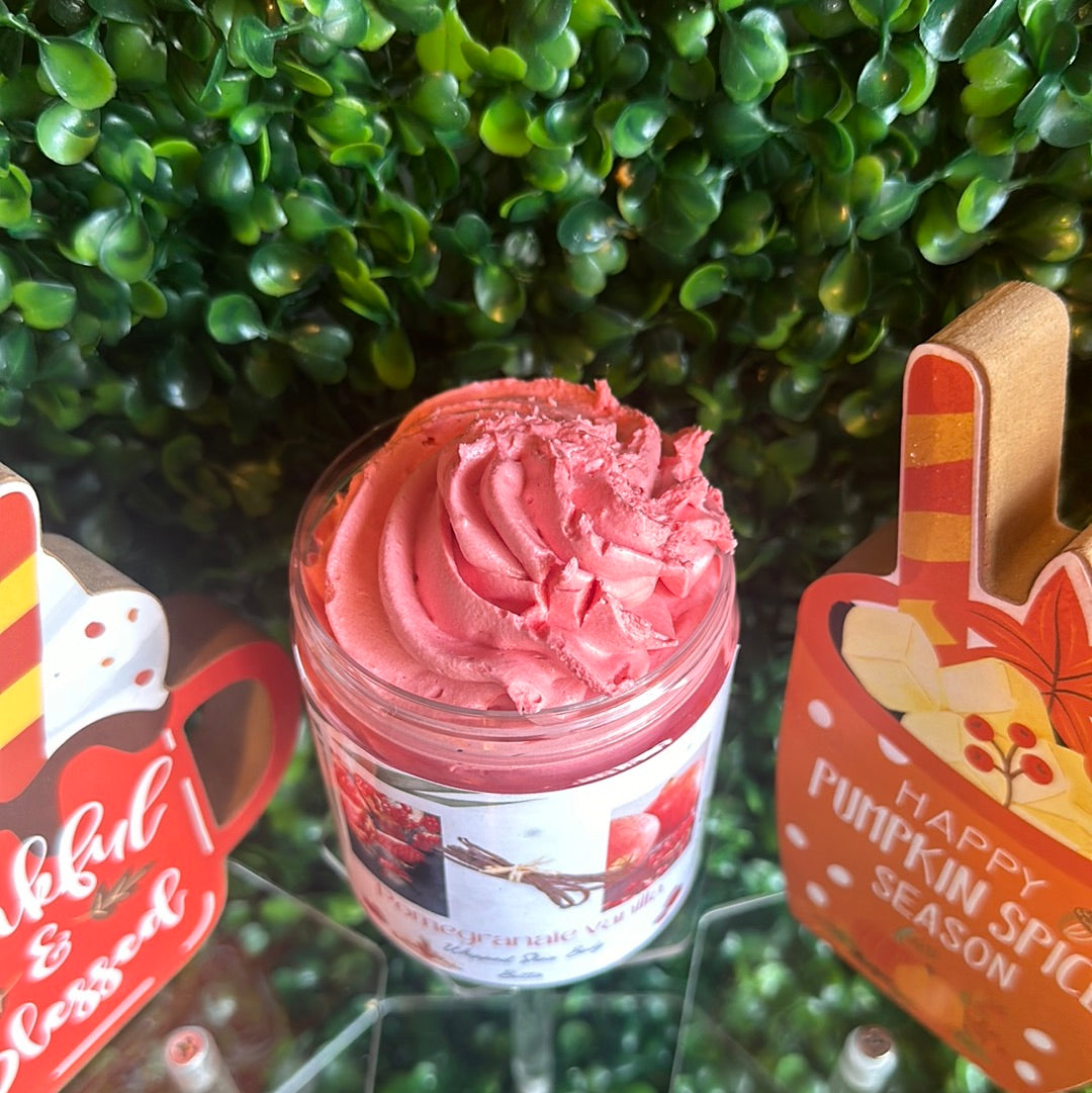 Pomegranate Vanilla Whipped Shea Body Butta