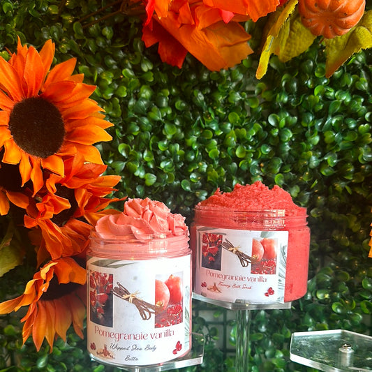 Pomegranate vanilla set