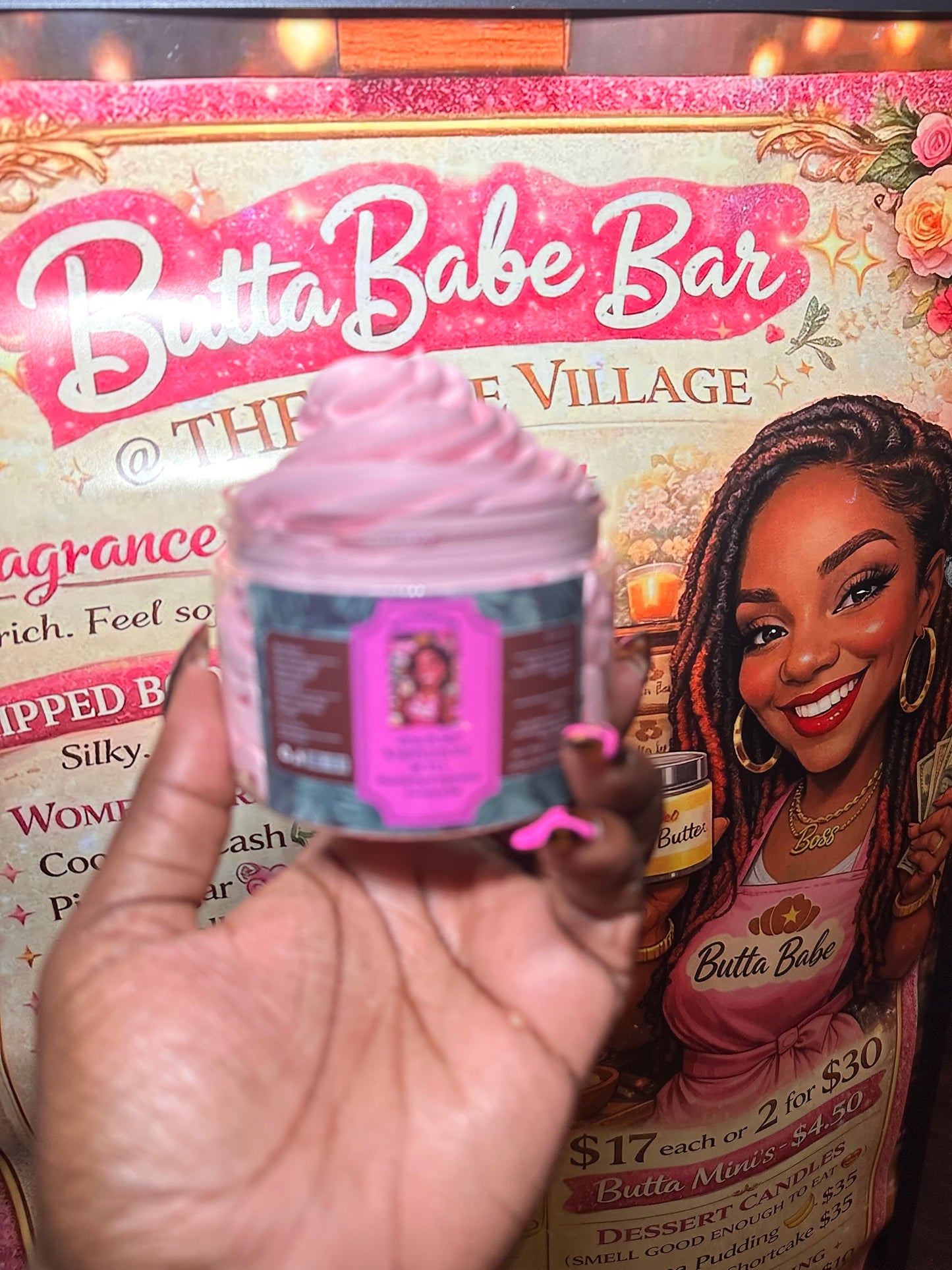 Pink Pussy Whipped Body Butta