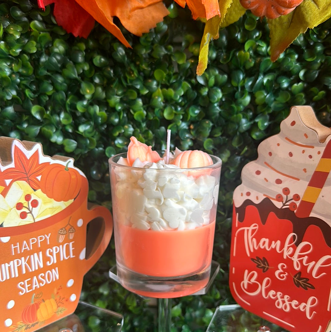 Vanilla pumpkin marshmallow candle