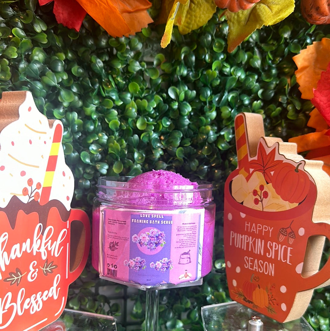 Love spell Foaming bath Scrub
