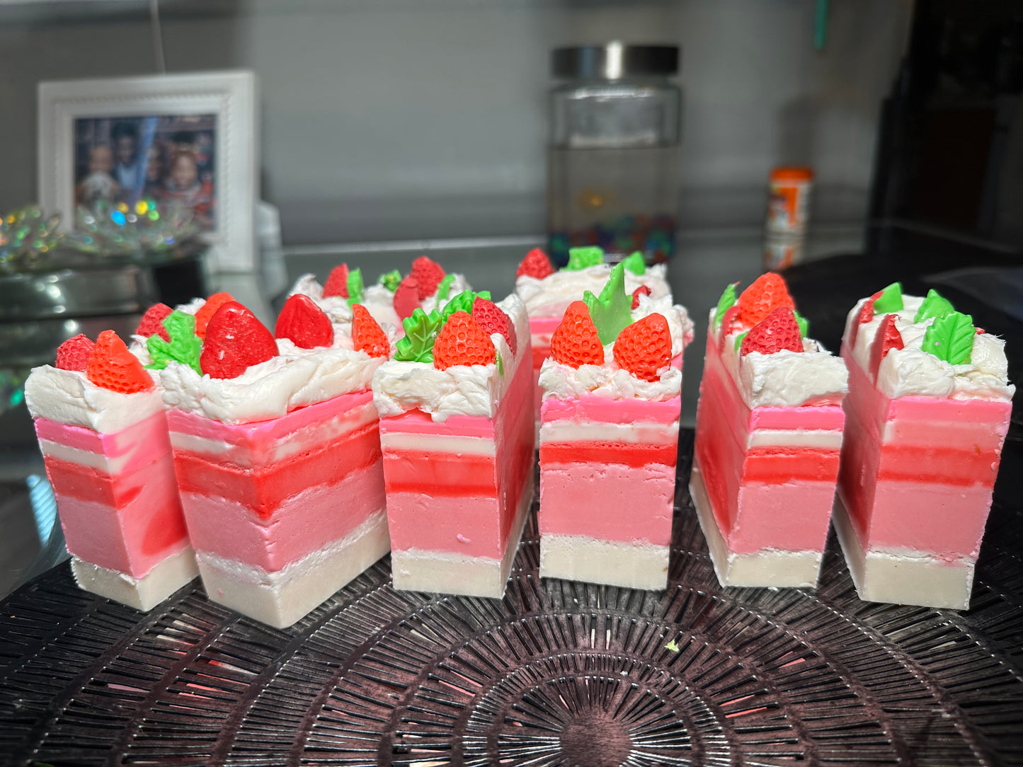 Strawberry Shortcake Soap Bar ￼