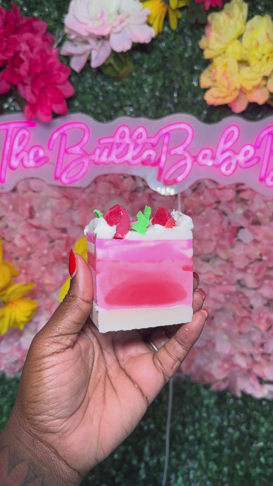 Strawberry Shortcake Soap Bar ￼