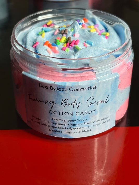Cotton Candy Whipped Foaming Body Scrub