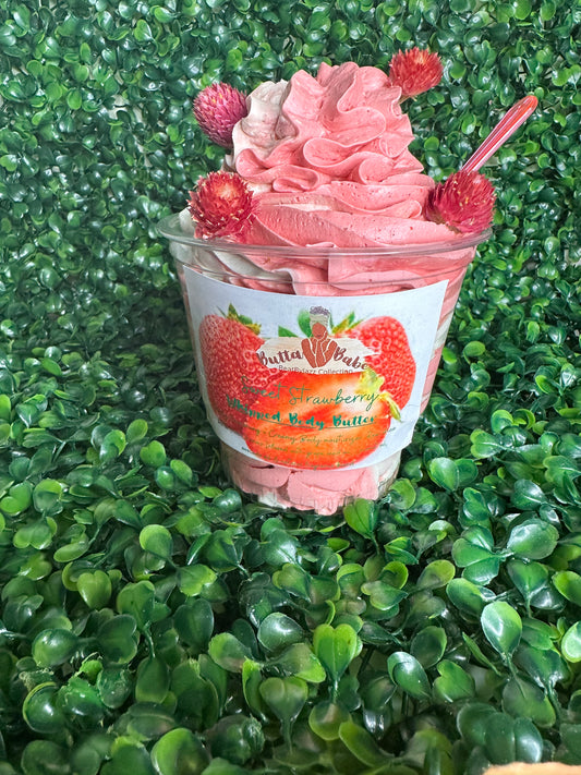 Sweet Strawberry Whipped Shea Body Butter