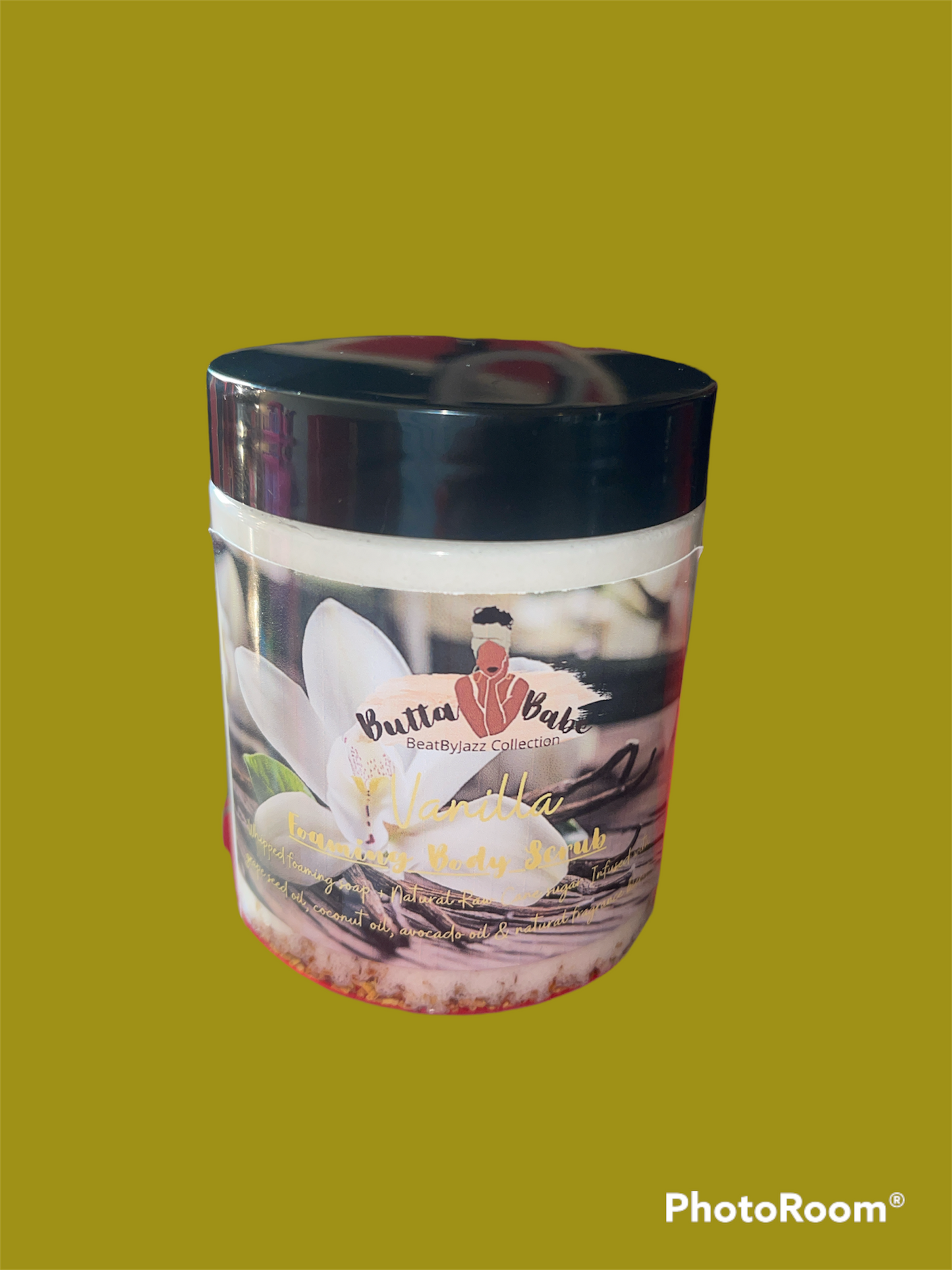 Vanilla blossom Foaming Body Scrub regular size