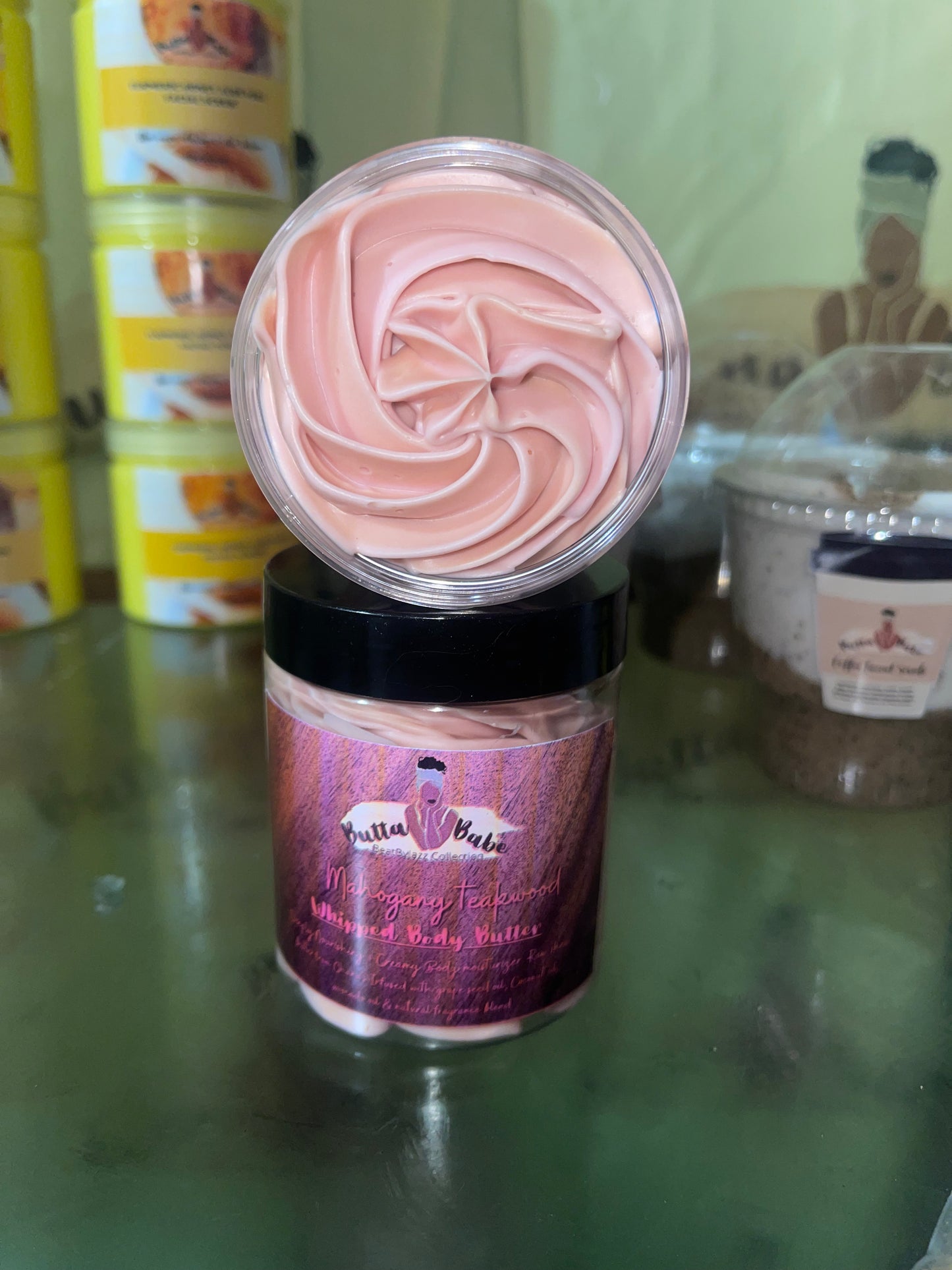 Mahogany Teakwood  Whipped Shea Body Butter