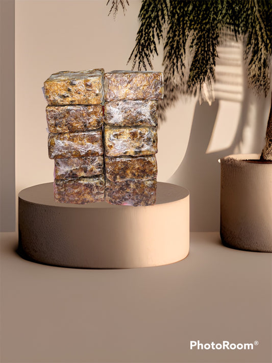 Raw Black African Soap
