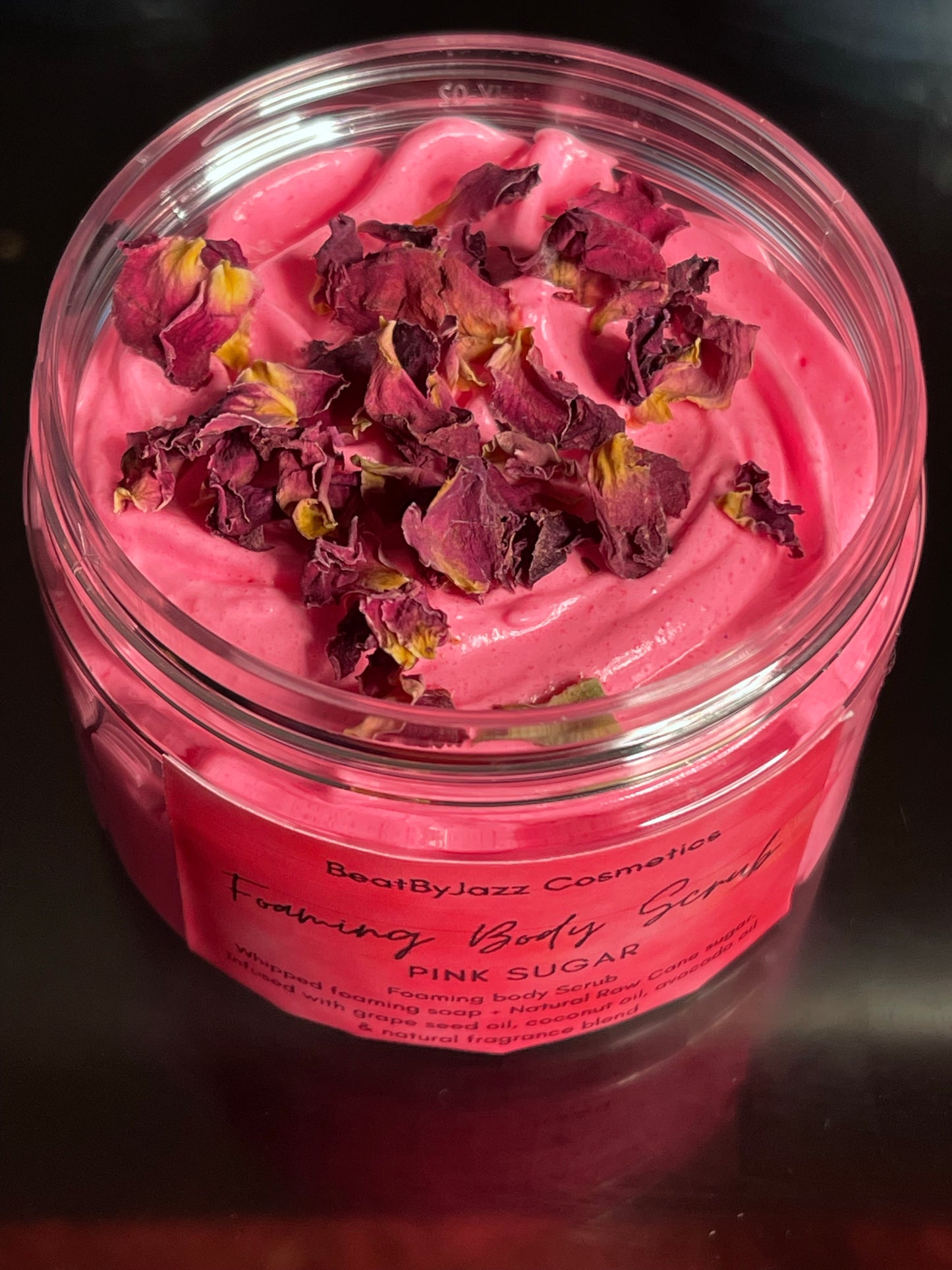 Pink sugar Whipped Foaming Scrub